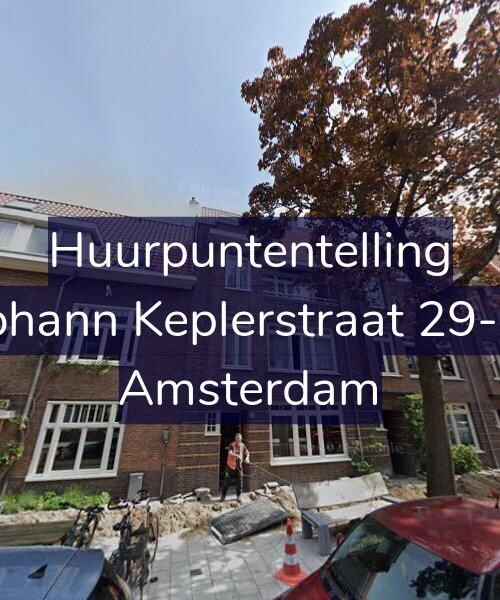 Foto gevel Huurpuntentelling voor Johann Keplerstraat 29-H, Amsterdam