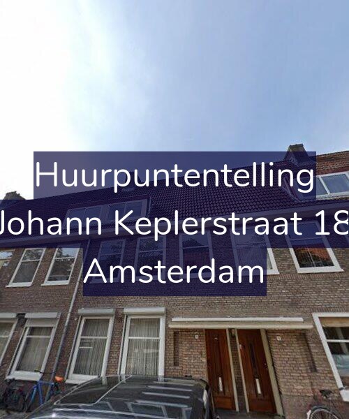Foto gevel Huurpuntentelling voor Johann Keplerstraat 18, Amsterdam