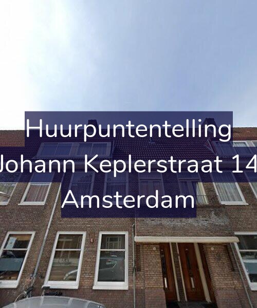 Foto gevel Huurpuntentelling voor Johann Keplerstraat 14, Amsterdam