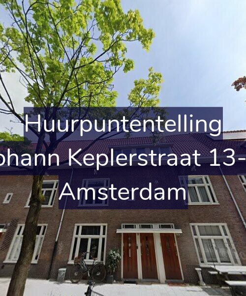 Foto gevel Huurpuntentelling voor Johann Keplerstraat 13-1, Amsterdam