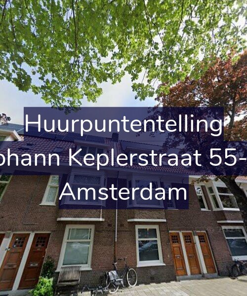 Foto gevel Huurpuntentelling voor Johann Keplerstraat 55-1, Amsterdam