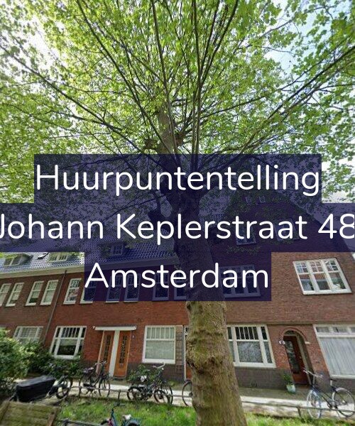 Foto gevel Huurpuntentelling voor Johann Keplerstraat 48, Amsterdam