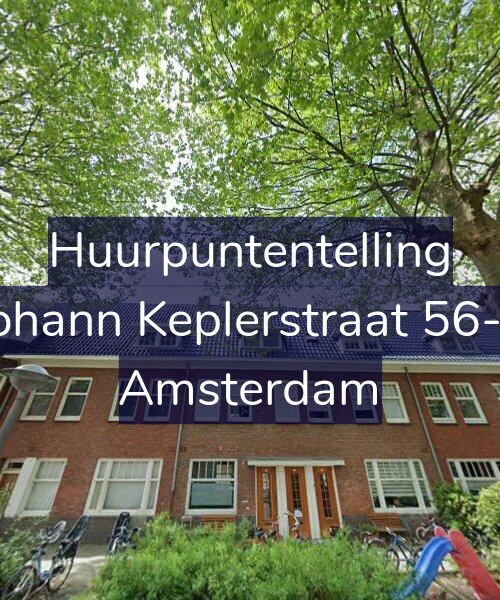 Foto gevel Huurpuntentelling voor Johann Keplerstraat 56-1, Amsterdam