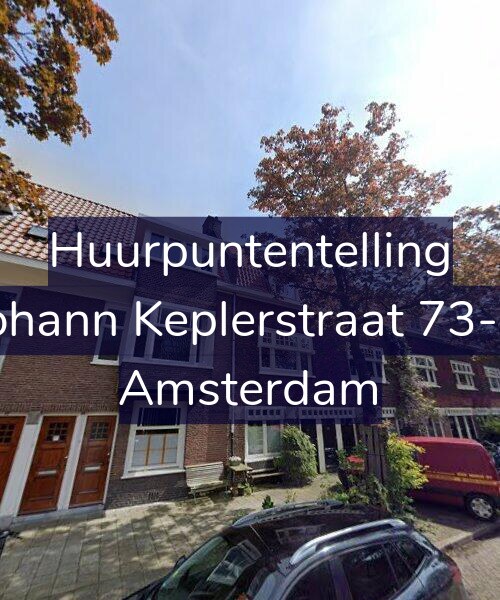 Foto gevel Huurpuntentelling voor Johann Keplerstraat 73-H, Amsterdam