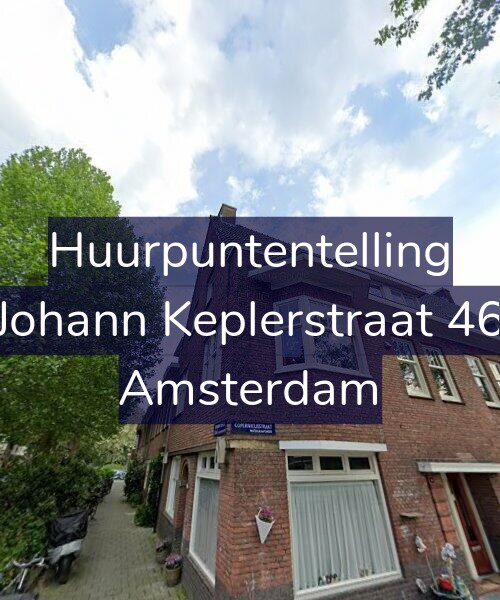 Foto gevel Huurpuntentelling voor Johann Keplerstraat 46, Amsterdam