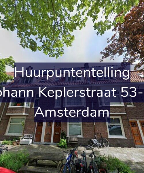 Foto gevel Huurpuntentelling voor Johann Keplerstraat 53-H, Amsterdam