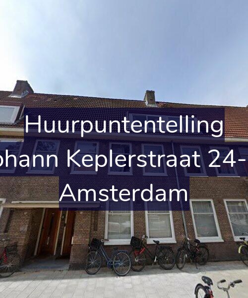 Foto gevel Huurpuntentelling voor Johann Keplerstraat 24-H, Amsterdam