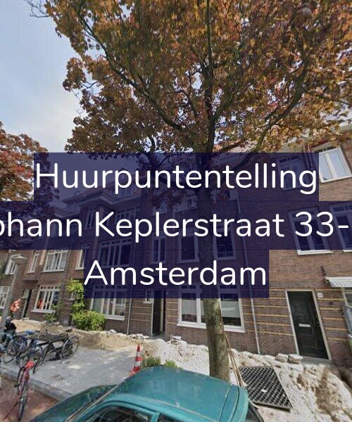 Foto gevel Huurpuntentelling voor Johann Keplerstraat 33-H, Amsterdam