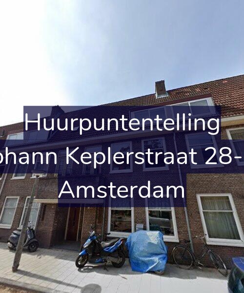 Foto gevel Huurpuntentelling voor Johann Keplerstraat 28-H, Amsterdam