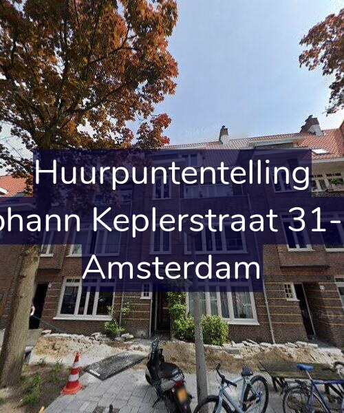 Foto gevel Huurpuntentelling voor Johann Keplerstraat 31-H, Amsterdam