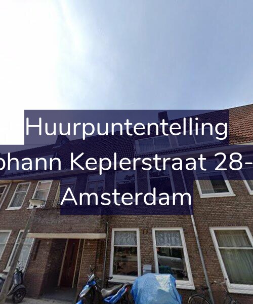 Foto gevel Huurpuntentelling voor Johann Keplerstraat 28-1, Amsterdam