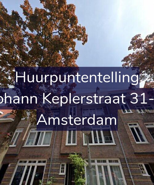 Foto gevel Huurpuntentelling voor Johann Keplerstraat 31-2, Amsterdam