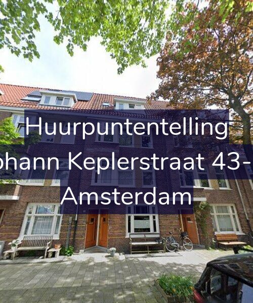 Foto gevel Huurpuntentelling voor Johann Keplerstraat 43-H, Amsterdam