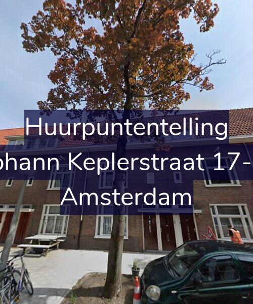 Foto gevel Huurpuntentelling voor Johann Keplerstraat 17-H, Amsterdam