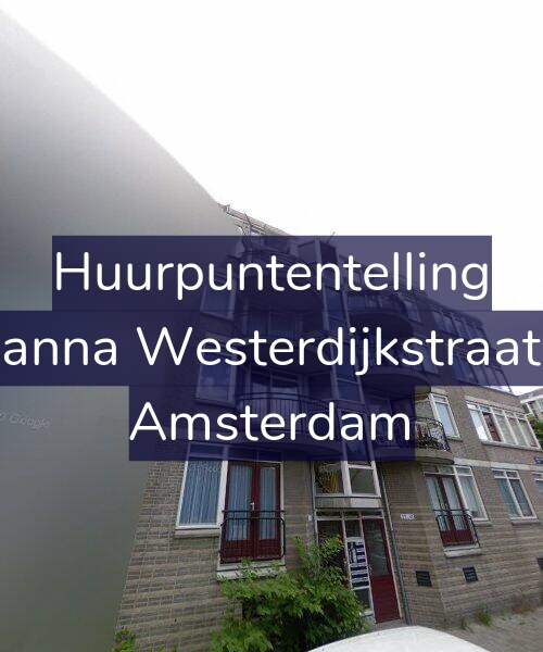 Foto gevel Huurpuntentelling voor Johanna Westerdijkstraat 33, Amsterdam