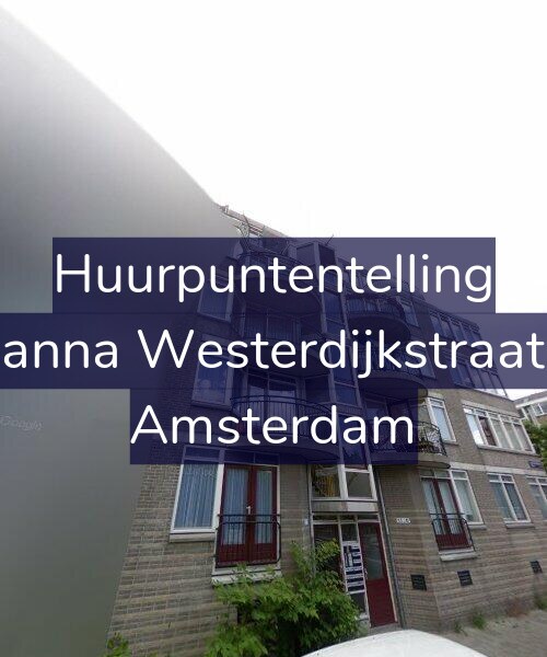Foto gevel Huurpuntentelling voor Johanna Westerdijkstraat 39, Amsterdam