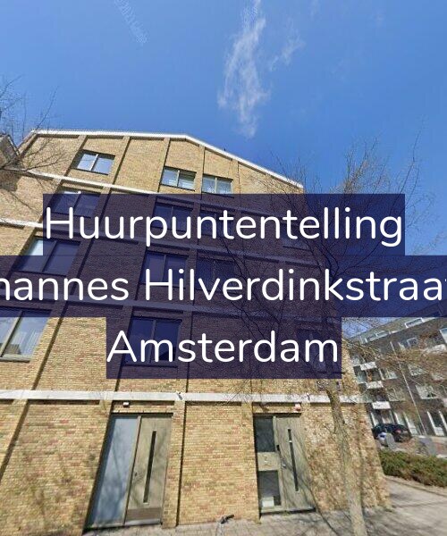 Foto gevel Huurpuntentelling voor Johannes Hilverdinkstraat 2, Amsterdam