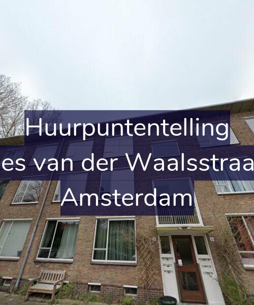 Foto gevel Huurpuntentelling voor Johannes van der Waalsstraat 36-H, Amsterdam
