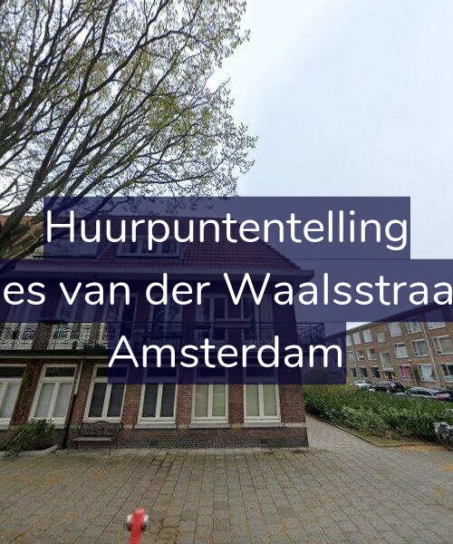 Foto gevel Huurpuntentelling voor Johannes van der Waalsstraat 53-H, Amsterdam