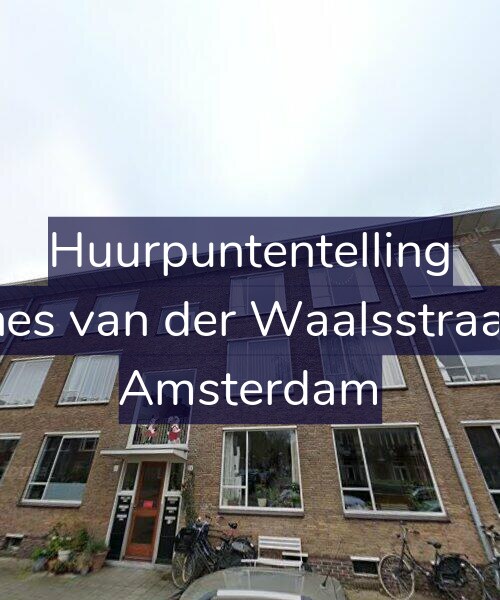 Foto gevel Huurpuntentelling voor Johannes van der Waalsstraat 54-1, Amsterdam