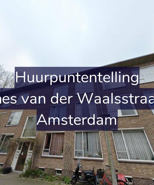 Foto gevel Huurpuntentelling voor Johannes van der Waalsstraat 34-2, Amsterdam