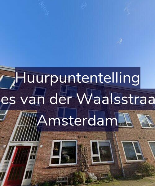 Foto gevel Huurpuntentelling voor Johannes van der Waalsstraat 14-H, Amsterdam