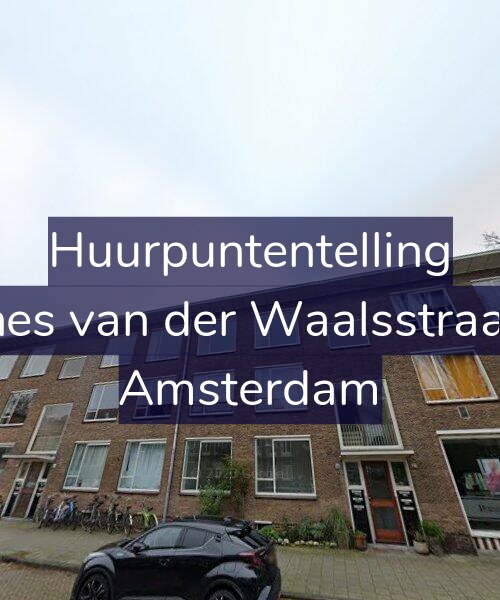 Foto gevel Huurpuntentelling voor Johannes van der Waalsstraat 44-1, Amsterdam