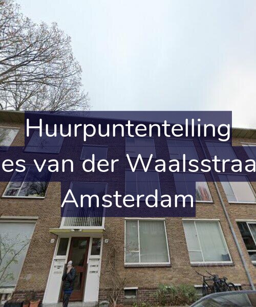 Foto gevel Huurpuntentelling voor Johannes van der Waalsstraat 38-H, Amsterdam