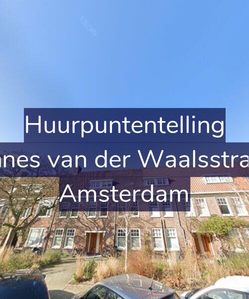 Foto gevel Huurpuntentelling voor Johannes van der Waalsstraat 97, Amsterdam