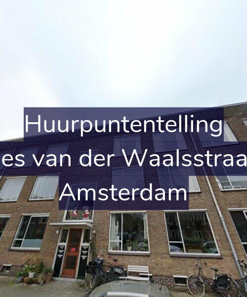 Foto gevel Huurpuntentelling voor Johannes van der Waalsstraat 54-H, Amsterdam