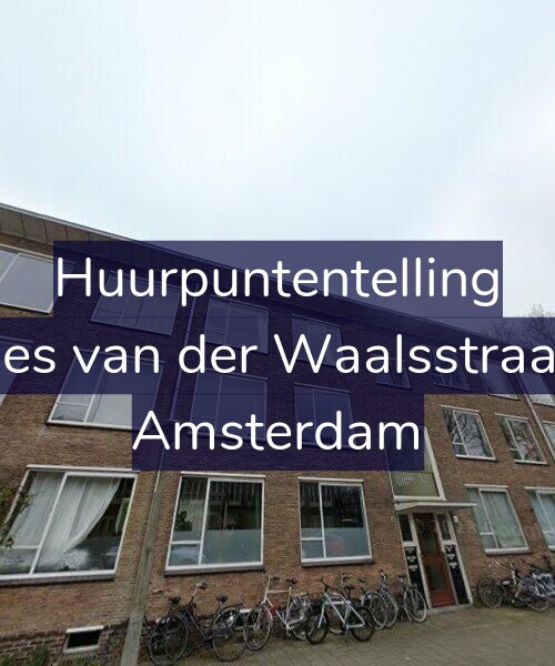 Foto gevel Huurpuntentelling voor Johannes van der Waalsstraat 48-H, Amsterdam