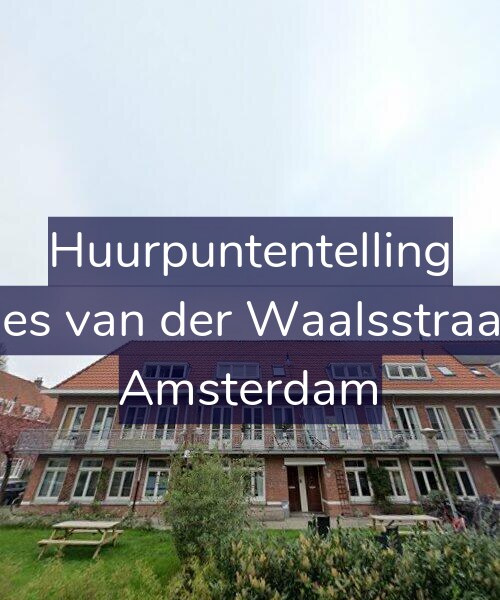 Foto gevel Huurpuntentelling voor Johannes van der Waalsstraat 43-H, Amsterdam