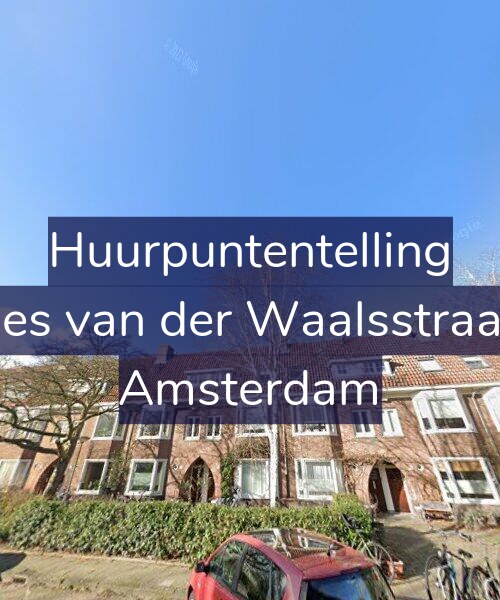 Foto gevel Huurpuntentelling voor Johannes van der Waalsstraat 81-H, Amsterdam
