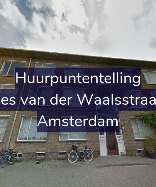 Foto gevel Huurpuntentelling voor Johannes van der Waalsstraat 26-H, Amsterdam