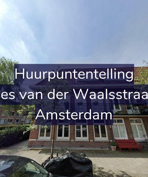Foto gevel Huurpuntentelling voor Johannes van der Waalsstraat 63-H, Amsterdam