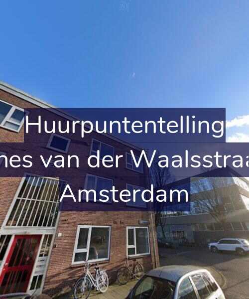 Foto gevel Huurpuntentelling voor Johannes van der Waalsstraat 2-H, Amsterdam