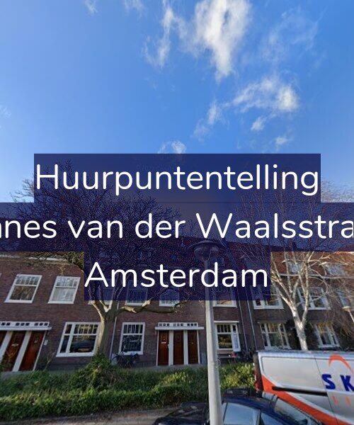 Foto gevel Huurpuntentelling voor Johannes van der Waalsstraat 29, Amsterdam