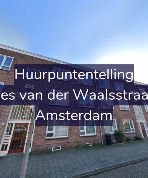 Foto gevel Huurpuntentelling voor Johannes van der Waalsstraat 70-H, Amsterdam