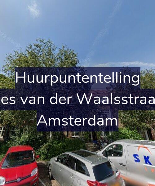 Foto gevel Huurpuntentelling voor Johannes van der Waalsstraat 31-H, Amsterdam