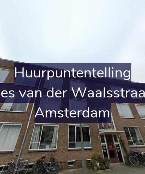 Foto gevel Huurpuntentelling voor Johannes van der Waalsstraat 56-H, Amsterdam