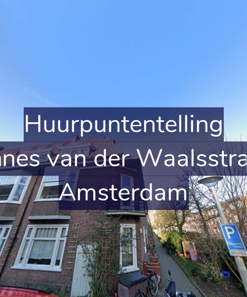 Foto gevel Huurpuntentelling voor Johannes van der Waalsstraat 69, Amsterdam