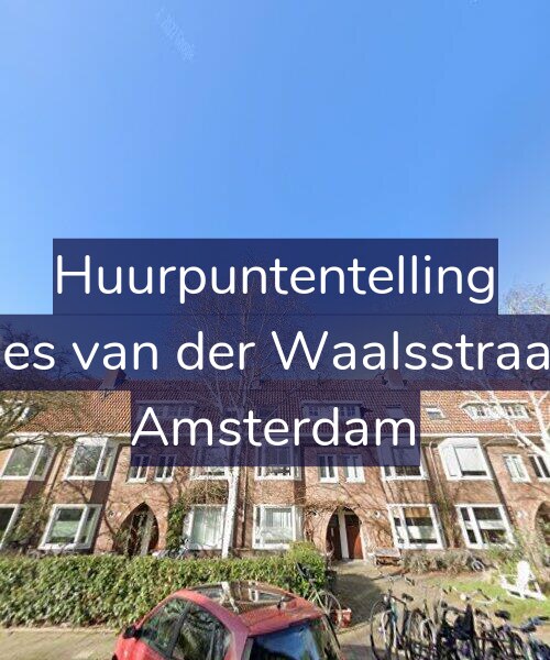 Foto gevel Huurpuntentelling voor Johannes van der Waalsstraat 83-H, Amsterdam