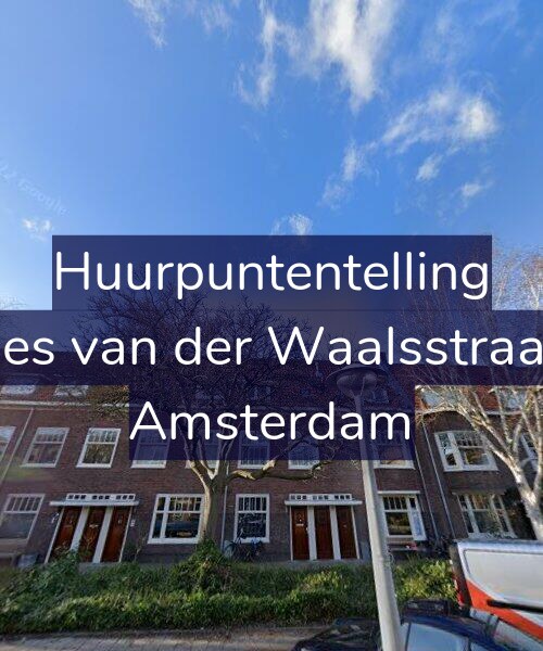 Foto gevel Huurpuntentelling voor Johannes van der Waalsstraat 27-H, Amsterdam