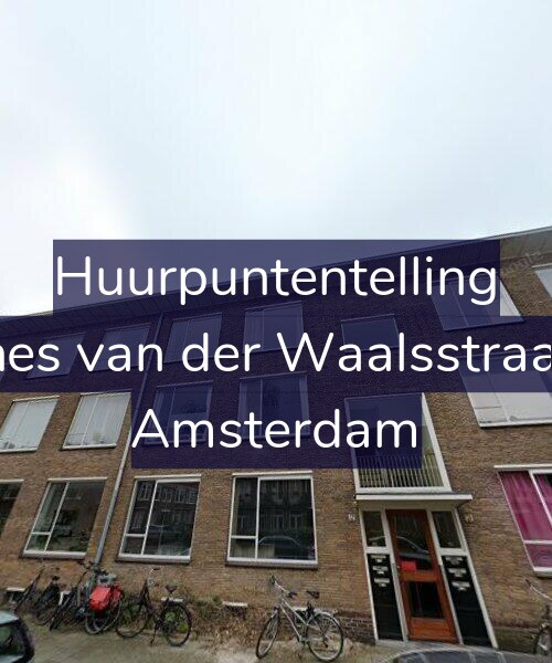 Foto gevel Huurpuntentelling voor Johannes van der Waalsstraat 52-2, Amsterdam