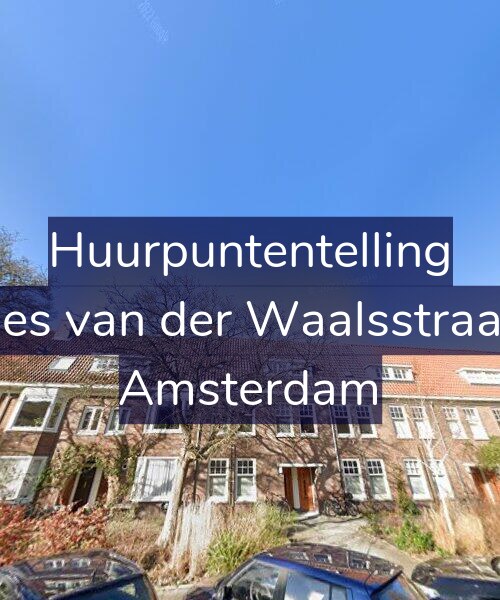 Foto gevel Huurpuntentelling voor Johannes van der Waalsstraat 95-H, Amsterdam