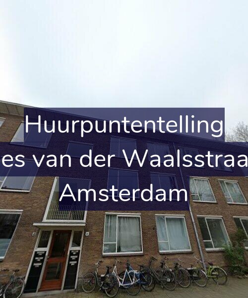 Foto gevel Huurpuntentelling voor Johannes van der Waalsstraat 46-H, Amsterdam