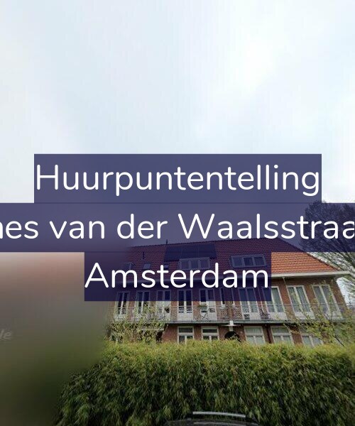Foto gevel Huurpuntentelling voor Johannes van der Waalsstraat 49-1, Amsterdam