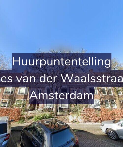 Foto gevel Huurpuntentelling voor Johannes van der Waalsstraat 91-H, Amsterdam