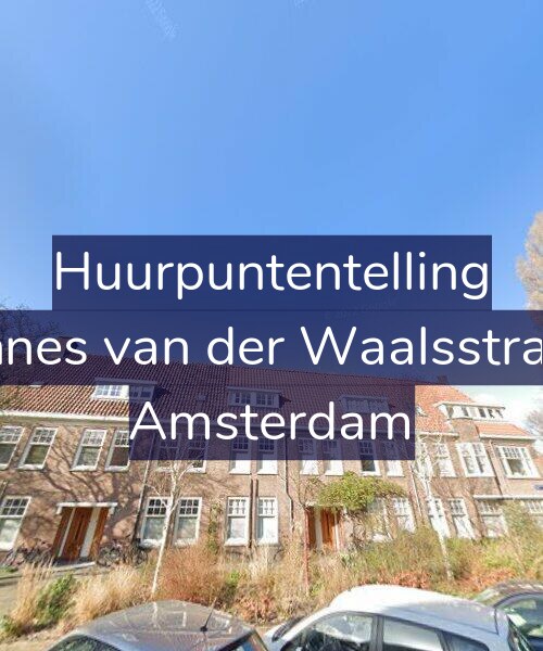 Foto gevel Huurpuntentelling voor Johannes van der Waalsstraat 99, Amsterdam