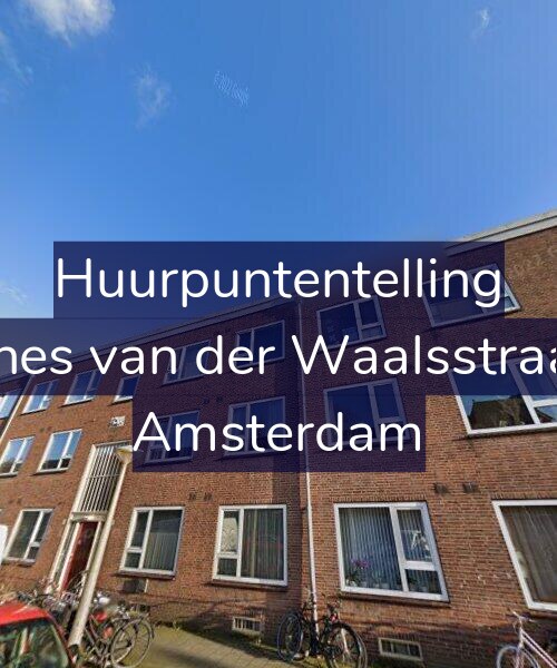 Foto gevel Huurpuntentelling voor Johannes van der Waalsstraat 6-H, Amsterdam